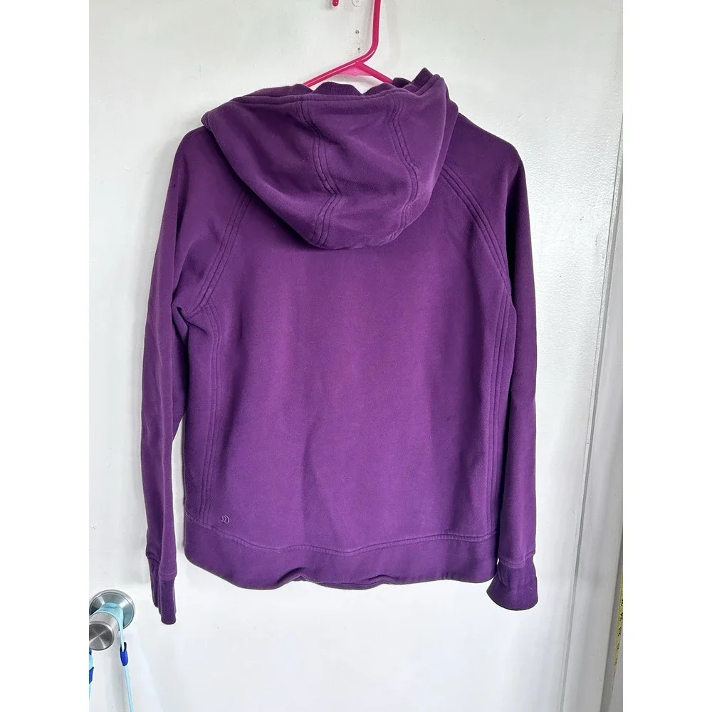 Lululemon Women's Full Zip Hoodie Sweatshirt Purple Size 8 - As-Shown - Picture 2 of 9